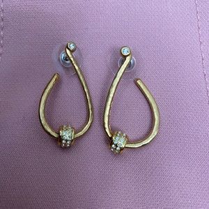 Brighton Gold Tone Earrings with Charms